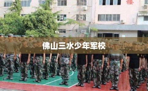 佛山三水少年军校