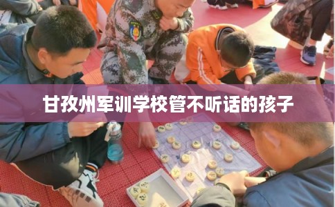 甘孜州军训学校管不听话的孩子