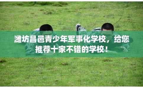 潍坊昌邑青少年军事化学校，给您推荐十家不错的学校！