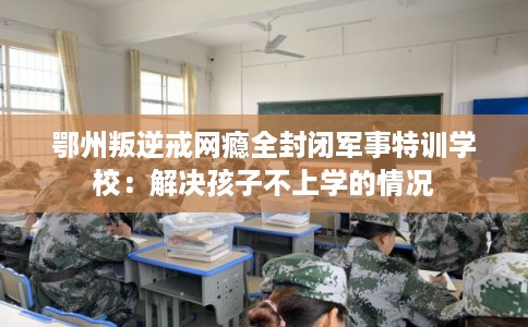 鄂州叛逆戒网瘾全封闭军事特训学校：解决孩子不上学的情况