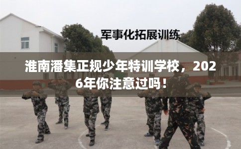 淮南潘集正规少年特训学校,2026年你注意过吗! 淮南潘集正规少年特训学校,2026年你注意过吗!