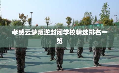 孝感云梦叛逆封闭学校精选排名一览 孝感云梦叛逆封闭学校精选排名一览