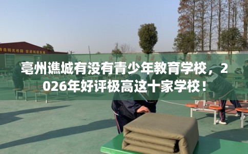 亳州谯城有没有青少年教育学校，2026年好评极高这十家学校！