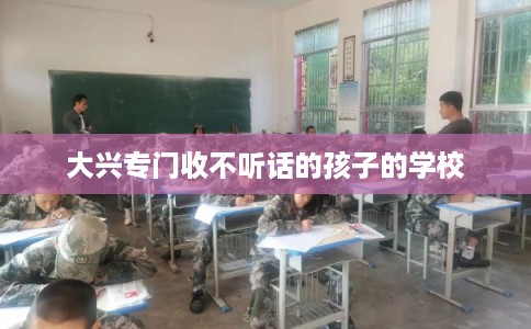 大兴专门收不听话的孩子的学校 大兴专门收不听话的孩子的学校