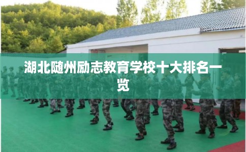 湖北随州励志教育学校十大排名一览 湖北随州励志教育学校十大排名一览