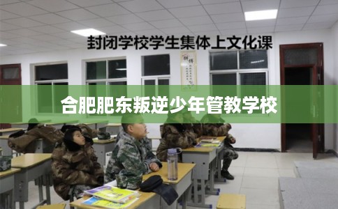 合肥肥东叛逆少年管教学校