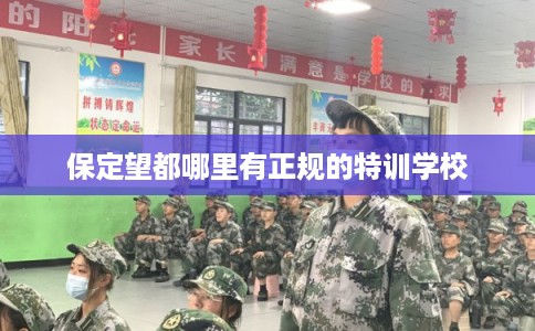 保定望都哪里有正规的特训学校