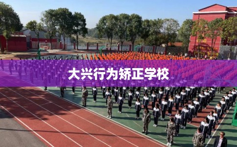 大兴行为矫正学校