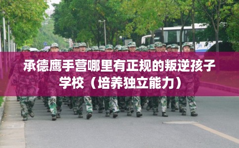 承德鹰手营哪里有正规的叛逆孩子学校(培养独立能力) 承德鹰手营哪里有正规的叛逆孩子学校(培养独立能力)