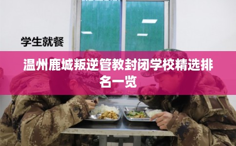 温州鹿城叛逆管教封闭学校精选排名一览 温州鹿城叛逆管教封闭学校精选排名一览