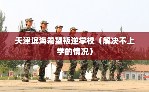 天津滨海希望叛逆学校（解决不上学的情况）