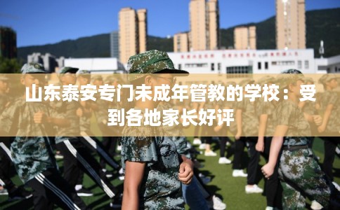 山东泰安专门未成年管教的学校：受到各地家长好评