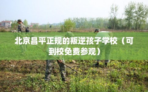 北京昌平正规的叛逆孩子学校（可到校免费参观）