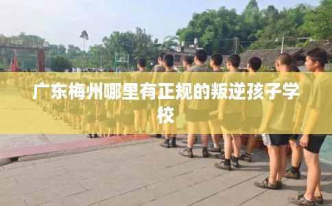 广东梅州哪里有正规的叛逆孩子学校