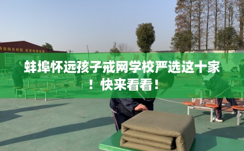 蚌埠怀远孩子戒网学校严选这十家！快来看看！