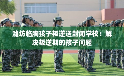 潍坊临朐孩子叛逆送封闭学校:解决叛逆期的孩子问题 潍坊临朐孩子叛逆送封闭学校:解决叛逆期的孩子问题