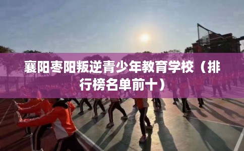 襄阳枣阳叛逆青少年教育学校(排行榜名单前十) 襄阳枣阳叛逆青少年教育学校(排行榜名单前十)