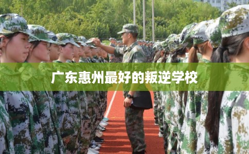 广东惠州最好的叛逆学校