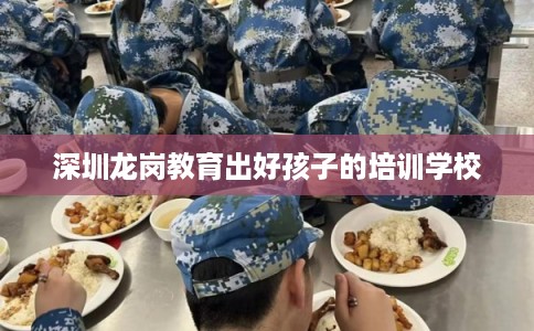 深圳龙岗教育出好孩子的培训学校