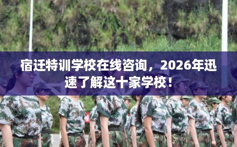宿迁特训学校在线咨询，2026年迅速了解这十家学校！