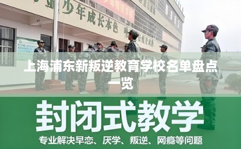 上海浦东新叛逆教育学校名单盘点一览