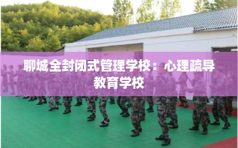聊城全封闭式管理学校：心理疏导教育学校