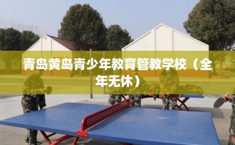 青岛黄岛青少年教育管教学校（全年无休）