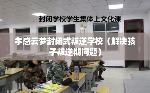 孝感云梦封闭式叛逆学校(解决孩子叛逆期问题) 孝感云梦封闭式叛逆学校(解决孩子叛逆期问题)