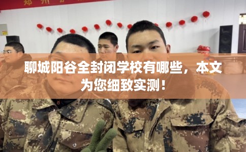 聊城阳谷全封闭学校有哪些，本文为您细致实测！