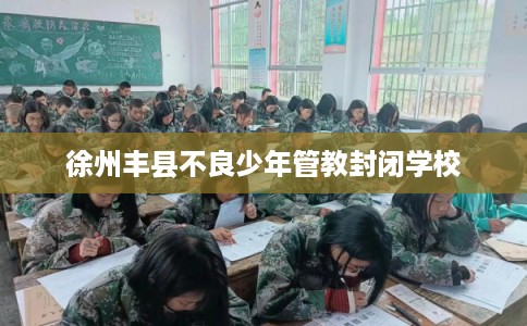 徐州丰县不良少年管教封闭学校