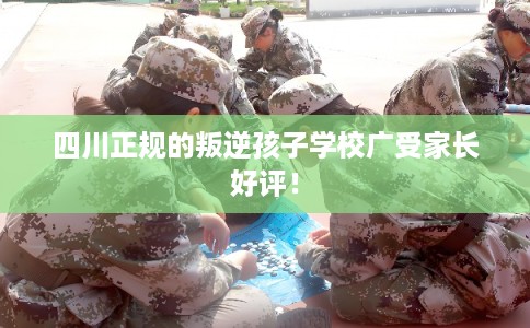 四川正规的叛逆孩子学校广受家长好评! 四川正规的叛逆孩子学校广受家长好评!